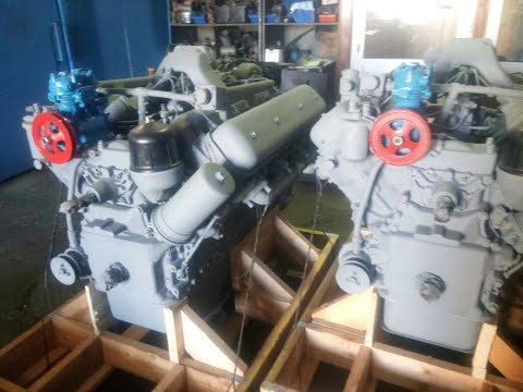 Видео: Из каких деталей мы собираем  ЯМЗ 238БЛ-1