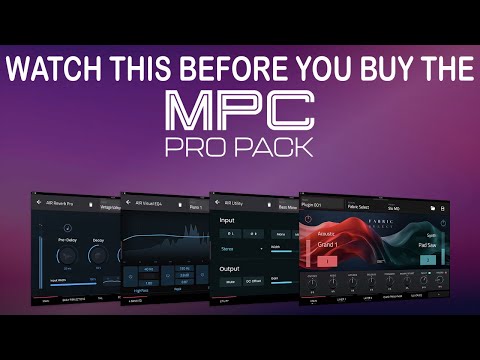 Видео: ПОСМОТРИТЕ ЭТО, прежде чем купить MPC Pro Pack. Обновление 3.6. Обзор Air Visual EQ, Reverb Pro и...
