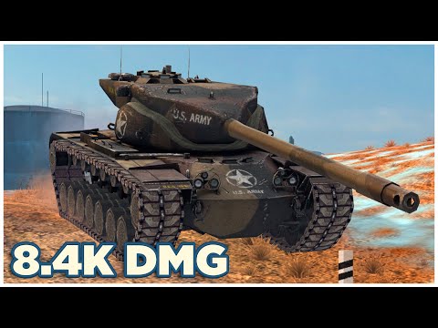 Видео: T57 Heavy Tank • 8.4К УРОНА • 6 ФРАГОВ • WoT Blitz