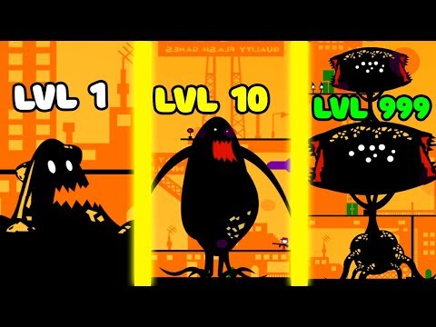 Видео: ЭВОЛЮЦИЯ МОНСТРА ЧТОБЫ ВЫРАСТИ И СОЖРАТЬ ВЕСЬ МИР В ИГРЕ MONSTER EVOLUTION!