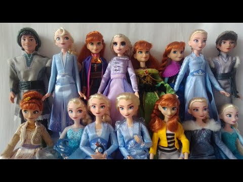 Видео: Быстрый обзор на всех Frozen от Hasbro