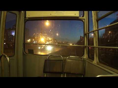 Видео: Трамвай Санкт-Петербурга 164: ЛМ-68М б.5438 по №40 по изм. тр. (31.10.11)