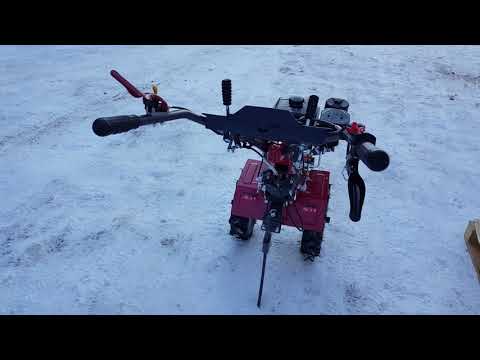 Видео: Зима и мотоблок WEIMA WM1000N-6 DELUXE, проверка и тест - драйв по услуге Доверие.