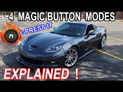 Видео: Четыре режима активного управления/контроля тяги C6 Corvette (что делает каждый из них?)