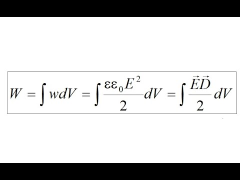 Видео: Лекция 5 4 Объемная плотность энергии