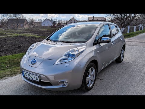 Видео: Nissan Leaf Tekna 2013 (48 кВт батарея).Огляд автомобіля.Тест на ЗАПАС ХОДУ. Norge_Auto🇳🇴