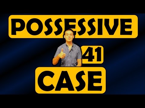 Видео: 41. Английский: POSSESSIVE CASE / ПРИТЯЖАТЕЛЬНЫЙ ПАДЕЖ (Max Heart)