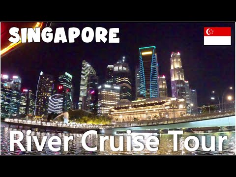 Видео: Круиз по реке Сингапур🇸🇬 Вид на залив Марина✨ Достопримечательности Сингапура! Сингапур