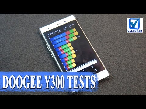 Видео: Тесты DOOGEE Y300 - GPS, Antutu, Benchmark, датчики и играем в игры