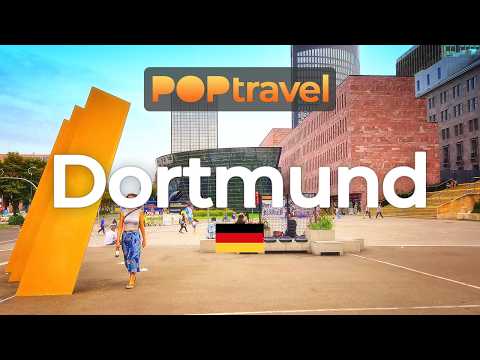 Видео: ДОРТМУНД, Германия 🇩🇪 - 4K пешеходная экскурсия с субтитрами