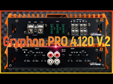 Видео: DL Audio Gryphon PRO 4.120 V.2 обзор, проверка фильтров, кнопок и регуляторов