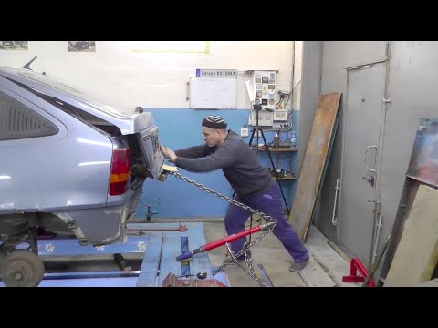 Видео: OPEL Kadett. Быстрый ремонт кузова. ПЕРЕКУП ВАРИАНТ🤑💰