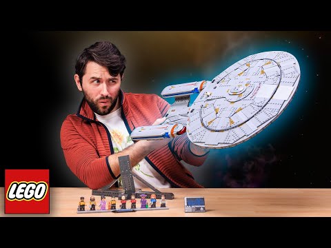Видео: LEGO Star Trek U.S.S. Enterprise ОБЗОР | Набор 10356