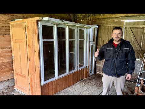 Видео: Жена в шоке! Построил курятник за один день