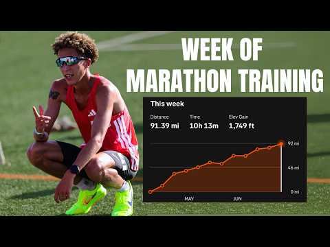 Видео: целая неделя тренировок — тренировки, длинные пробежки и восстановление