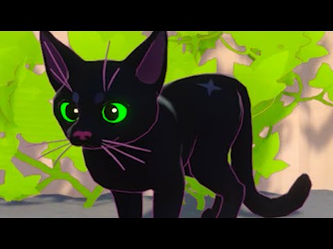 Видео: Маленький Котенок #1 Черный котик Little Kitty, Big City Demo на Пурумчата
