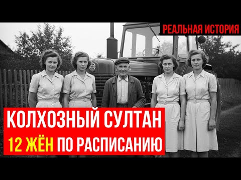 Видео: КОЛХОЗНЫЙ ГАРЕМ. Как простой тракторист стал “богом села”