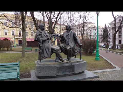 Видео: Вінцэнт Дунін-Марцінкевіч: "Пінская шляхта" (З'явы 1-5). Аўдыёкніга з тэкстам.