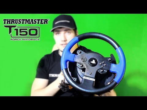 Видео: МОЙ НОВЫЙ РУЛЬ Thrustmaster T150 (обзор игрового руля Руль Thrustmaster T150 Force Feedback)