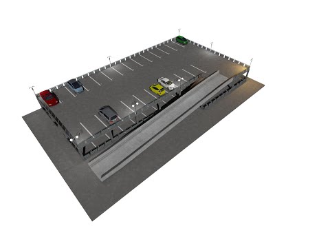 Видео: Минимальные размеры участка многоуровневого паркинга