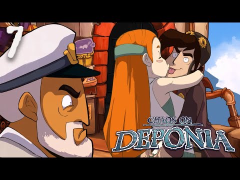 Видео: Романтический ужин удался - Chaos on Deponia - 7