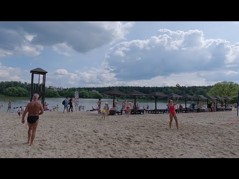 Видео: Moscow: Solntsevo area, Meshchersky pond. Район Солнцево, Мещерский пруд.