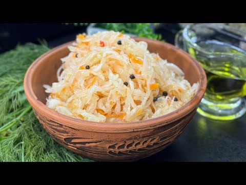Видео: Домашняя квашеная капуста — хрустящая, сочная и ароматная!