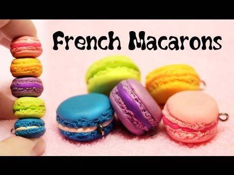 Видео: Полимерная глина - Французский МАКАРОН (мастер-класс) / Polymer clay French Macaron