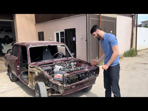 Видео: Ваз 2107 восстановление после удара , покупка , разбор ,soon..
