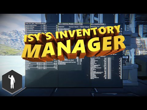 Видео: Обзор скрипта Isy's invenventory manager SPACE ENGINEERS | Гайд по скрипту