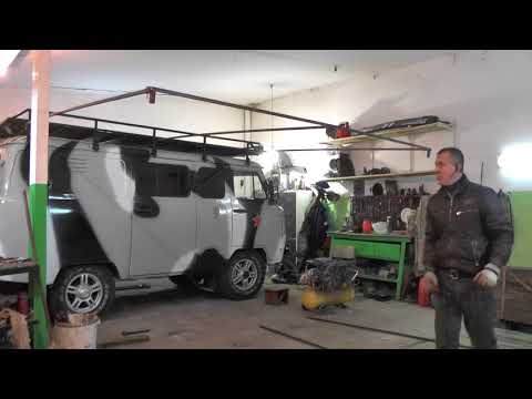 Видео: Шатёр на уаз Буханка УАЗ-452 / УАЗ-374
