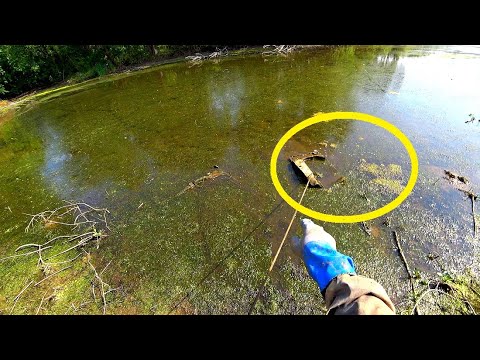 Видео: ДОСТАЮ ОРУЖИЕ ИЗ БОЛОТА НА ПОИСКОВЫЙ МАГНИТ! НАХОДОК ЗДЕСЬ МНОГО!