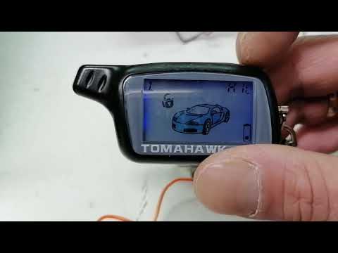 Видео: подключение температурного датчика двигателя Автосигнализация Tomahawk X5 (LO C,HIC, открытый капот)