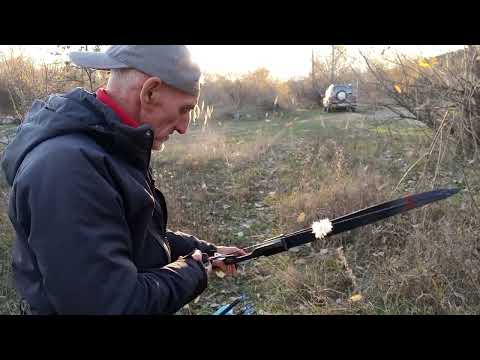 Видео: Удалось снять полёт стрел, наконец.