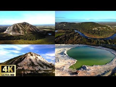 Видео: Шиханы Куштау, Торатау, Юрактау, Шахтау.  Вся красота гор и то, что осталось