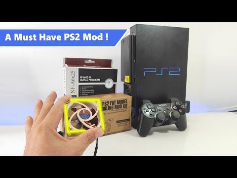 Видео: Это лучший мод для PS2? Noctua PS2 Fan mod для обновления PS2