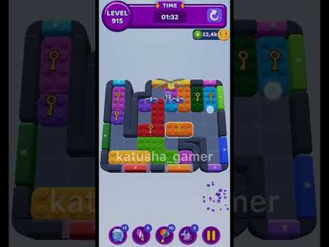 Видео: Color Block Jam 915 Level Walkthrough | Прохождение 915 уровня #games #gaming #colorblockjam915
