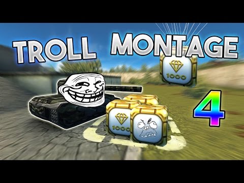 Видео: Танки Онлайн TROLL MONTAGE ( Смешные Моменты )