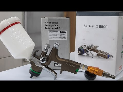 Видео: Обзор Sata jet 5500 HVLP 1.3.