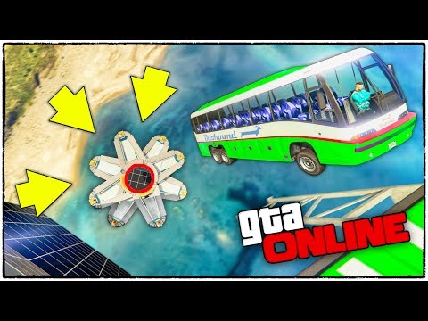 Видео: НУЖНО ПРОСТО ПОПАСТЬ В ДЫРКУ. НА АВТОБУСЕ. ЗАДОМ. И ВЫЖИТЬ. И ВЗЯТЬ ЧЕКПОИНТ... GTA 5 ONLINE ГОНКИ