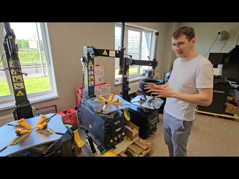 Видео: Обзор шиномонтажных станков WIEDERKRAFT в 2024 году