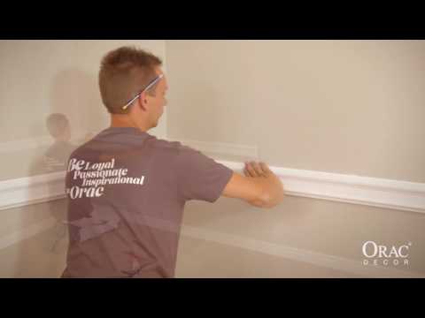 Видео: Orac Decor:  как клеить молдинги на стену?