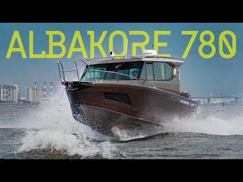 Видео: Дорого. Долго. Круто. Рецепт Русской Лодки ALBAKORE 780. Обзор.