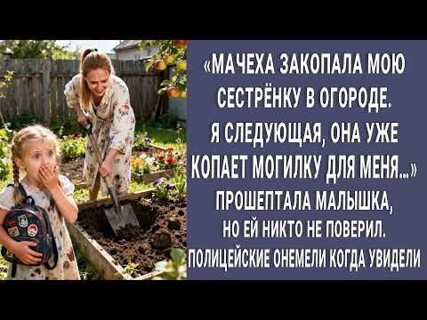 Видео: Мачеха закопала мою сестренку в огороде, я следующая. Она уже копает новую яму. Я знала что делать…