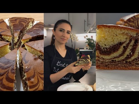 Видео: Զեբրա Խմորեղեն! Գեղեցիկ ու համեղ Իմ  տարբերակը! Пирог Зебра На Кефире! Старая Добрая Классика!