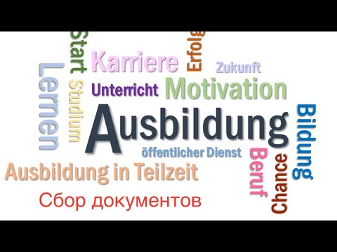 Видео: Сбор документов для Ausbildung Pflegefachkraft в Германии