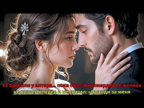 Видео: Она осталась одна у алтаря… пока брат миллиардера не шагнул вперёд и не сказал: «Будь моей женой