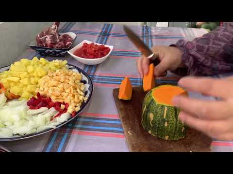 Видео: МОШАВА, ҚОВОҚ ВА ХАР ХИЛ САБЗАВОТЛАР СОЛИБ ШЎРВА☺️😋💥🐝
