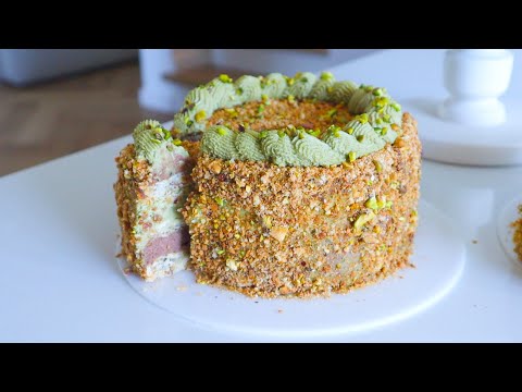 Видео: КИЕВСКИЙ ФИСТАШКОВЫЙ ТОРТ