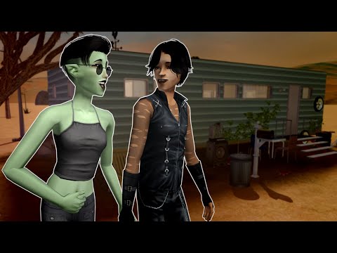 Видео: Подростки сбежали жить в трейлер || The Sims 2 // Летсплей в Мегахуде